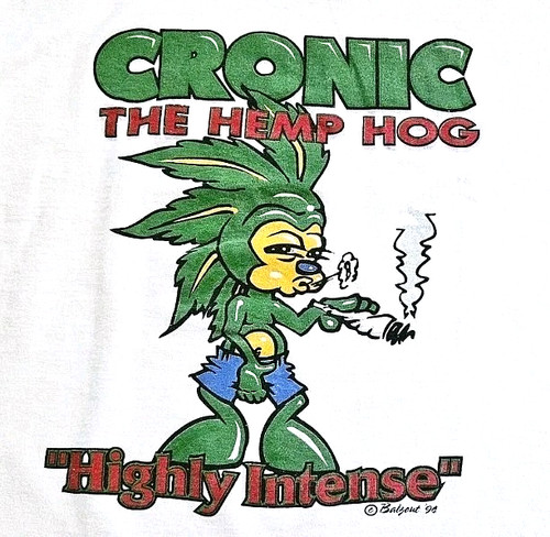 Vintage 90s cronic the hemp - cronic,