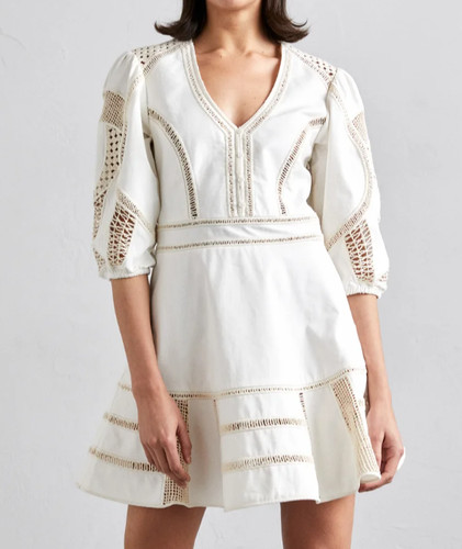 Maje women riany ecru cotton - riany,
