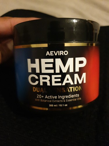 Aeviro hemp cream 300ml - aeviro, dual