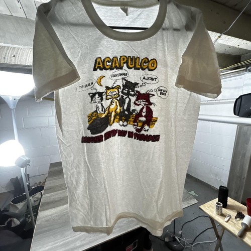 Vintage 70s weed shirt - weed,