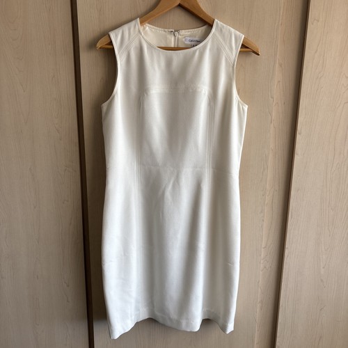 Calvin klein ivory sleeveless - calvin,