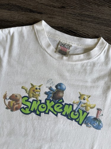 Vintage 90s smokemon parody - vintage,