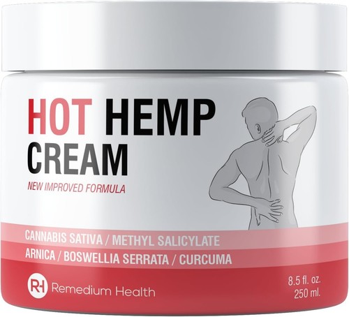 Active hot hemp cream - active, natural