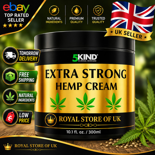 5kind extra strong hemp cream - strong,