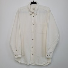 HEMPTOWN Ivory Button Down
