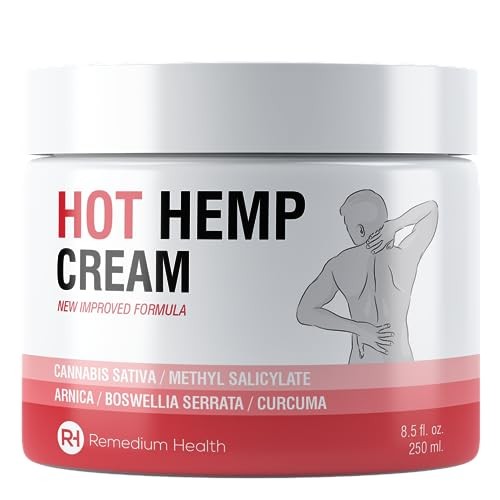 Hemp massage cream hot - hemp,