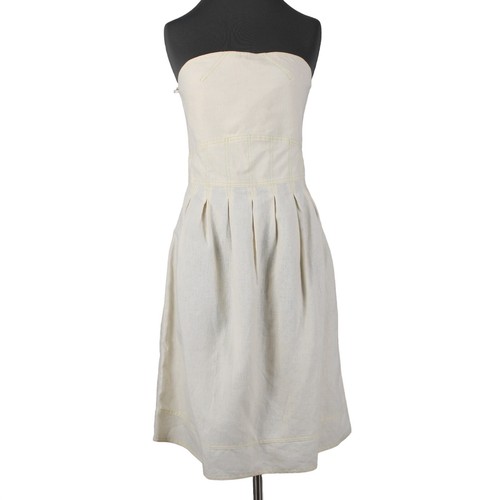 Meadow dress cream tan - dress, sz